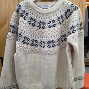 [레코브]눈꽃노르딕스웨터  LC31E2KN906X