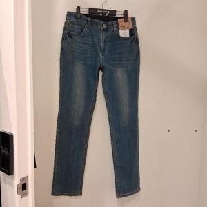 뱅뱅 HC17 좁은 일자 밴드 청바지 NQKz622