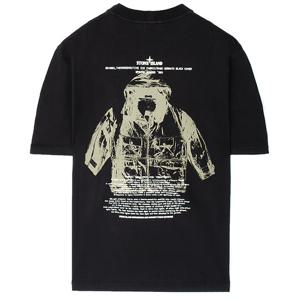 26SS 스톤 ARCHIVIO 반팔티 블랙 L1S152100023 S0091 V0029