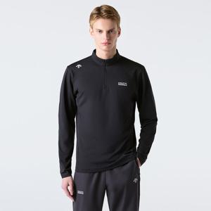 [데상트공식] 러닝 반집업 긴팔 티셔츠 SR123RTL22