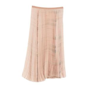파비아나필리피 베이지 플리츠 스커트 GND276F842 M168VR1