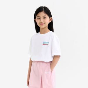 [아웃도어프로덕츠 키즈]에센셜 파노라마 반팔티 (화이트) OD252ISS03_WHT