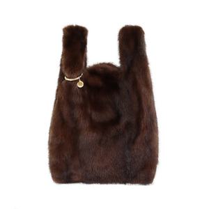 시모네타라비짜 푸리시마 밍크 퍼 토트백 F04BG01M1-A 214