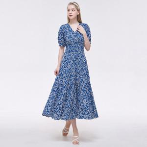 [포커스]벌룬 소매 플라워 원피스 PBVFF5M1OP3341