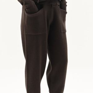 [비꼴리끄(여성)]캐시 울 니트 조거팬츠 B234KS1010