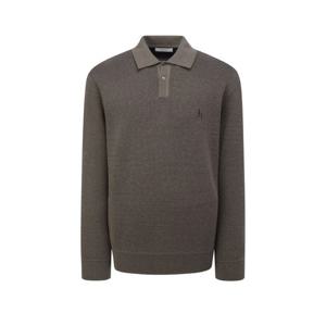 헤지스  26SS  남성 짜임 울혼방 카라니트 HZSW6A331K2