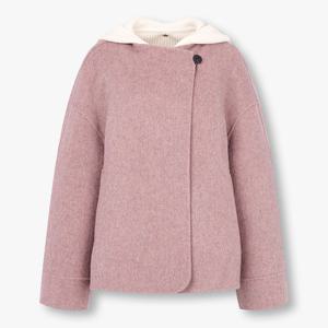 [보브]디태처블 니트 후드 울 자켓 (7124410102)