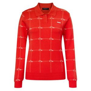 [와이드앵글]여성 CO 전판 체크 폴로넥 스웨터 WWP26K51WU