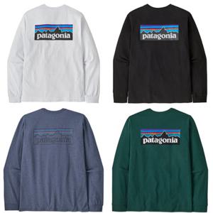 파타고니아코리아 38518Q7 멘즈 롱-슬리브드 P-6 로고 리스판서빌리-티 JD