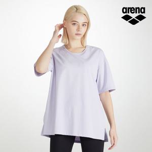 아레나스포츠 여성 루즈핏 반팔 티셔츠 S3ML1RT08PPL