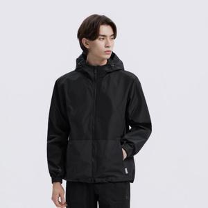 내셔널지오그래픽N265UJP260 아틀라스 고어 윈드스토퍼 2LAYER  후드 자켓 BLACK