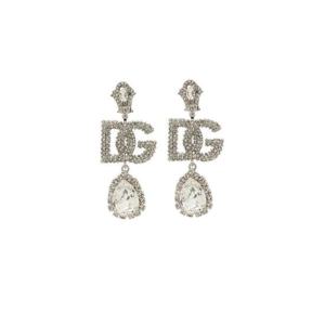 26 SS 돌체앤가바나 DG 로고 크리스털 장식 이어링 WEP6S7W1111 TP449630900
