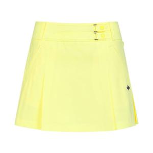 M 파리게이츠골프스커트 NQC 521D1PS306_YL 여성 바니 더블 스트랩 플리츠 큐롯 스커트