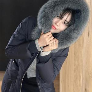 올리비아로렌 MG01 포켓 배색  패딩 VOCKD4WA411