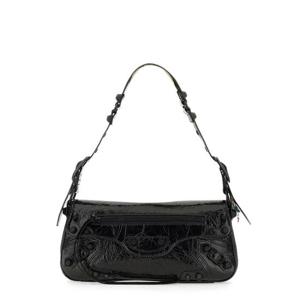 발렌시아가 여성 블랙 스몰 바게트 숄더백 771640_2AA8H1000