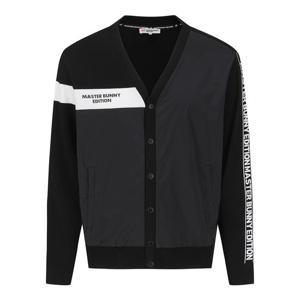 마스터바니  (411E1SD307) 남성 우븐 레이어 컬러라인 가디건