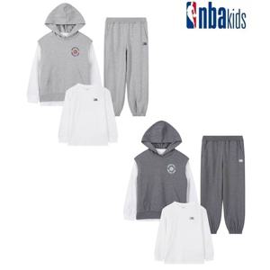 NBA 키즈 베스킷볼 3PCS 후드 세트 K261ST100P-GRI