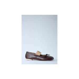 26 SS 메종마르지엘라 여성 발레 슈즈 mmm0264017brn