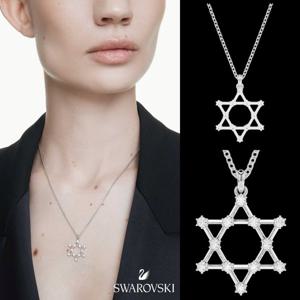 스와로브스키 SWAROVSKI 5677156 Insigne 여자 크리스탈 파베 펜던트 목걸이