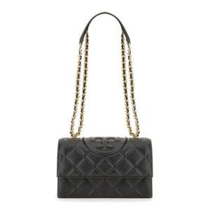 토리버치 여성 블랙 FLEMING 스몰 플랩 숄더백 164800_001