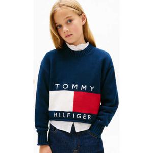 타미힐피거키즈6  T42G0WWO450GT1C1G  헤리티지 플래그 인타샤 스웨터 티