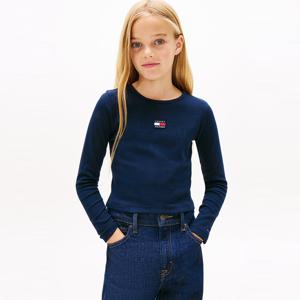 [공식][타미힐피거] 플래그 립 긴팔 티셔츠 (T42G0KKO420GT1C1G)