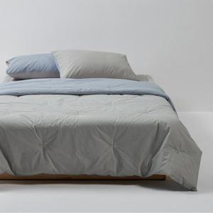 [JAJU/자주] 사각사각 코튼 배색 차렵이불 SS 그레이블루