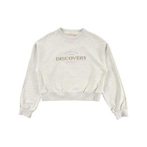 디스커버리 여성 크롭 트레이닝 맨투맨  DWTR41034-IVM