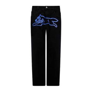 아이스크림 그래픽 프린트 로고 패치 파이브 포켓 진 ICD25203