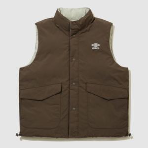 엄브로조끼 VQA UQ421CPVO1-BRW 멀티유즈 리버서블 패딩 베스트 BROWN
