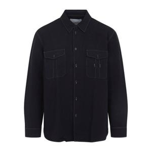 스튜디오니콜슨 코튼 리넨 플랩 포켓 셔츠 LOUROSNM1478 BLACK