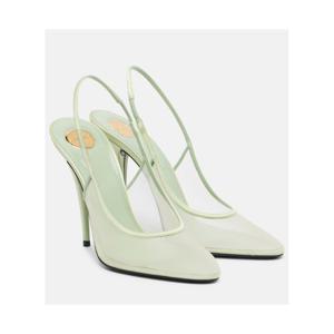 생로랑 Anita 110 메쉬 슬링백 펌프스 P01135870