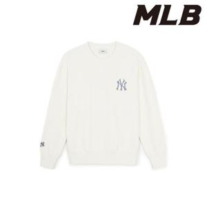 MLB (3AMTM0961-50CRS) 빈티지 데님라이크 모노그램 빅럭스 맨투맨