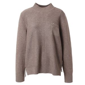 [마담포라]반목 옆 슬릿 버튼 포인트 니트MC1KT703A