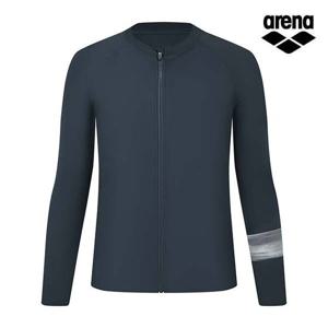 아레나공식 오스틴 레저 집업 래쉬가드 A3BM1PR11GRY