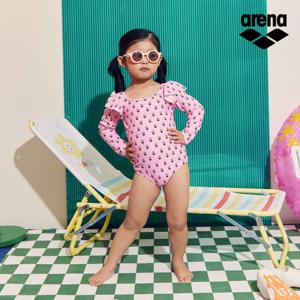 아레나공식 하니플라워 아동 레저 원피스 A3BG1GU22PNK