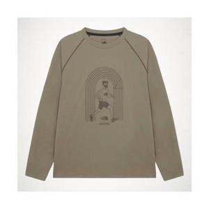 노스페이스 NT7TR51D 남성 살리오 긴팔 티셔츠 BEIGE BROWN 1693980