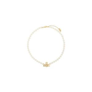 26 SS 비비안웨스트우드 여성 키티  진주 네크리스 261314F023051