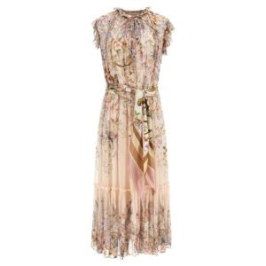 짐머만 미디 원피스 7280DC261CRMAV Beige