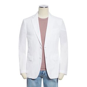 [레노마캐주얼]26 SS시즌 남성자켓 여름 폴리100 자켓(화이트) RQJMBJ58B