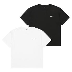 [에꼴리에]남아용 5부 유니 베이직티 25C0431 BK,WT