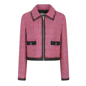 [제이제이 지고트]데님 배색 크롭 트위드 재킷(GP3A0JKJ71)