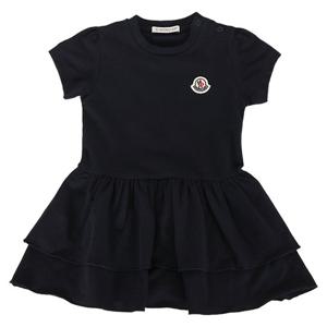 몽클레어 26SS 로고 원피스 네이비 8I00004 89AUM 778