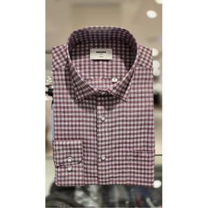 레노마셔츠 린넨혼방시어서커체크 (RQSSG1034PK)