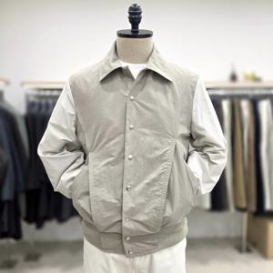 [레노마 옴므]24SS 세미오버핏 맥카라 점퍼 RQAMBU07A 베이지S83