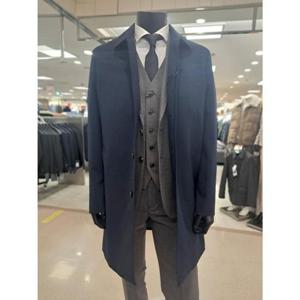 바쏘옴므 세이브존05 네이비하프맥트렌치코트 WSZ5CC10ANY5