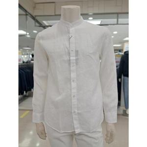 바소옴므 세이브존05 화이트마100%기본핏차이나남방 WSZ1TT47AWH