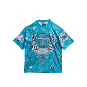 베르사체 반팔 티셔츠 79GAH6XC JS506 U20 VERDE ACQUA