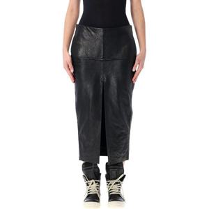 릭오웬스 슬라이스드 미디 스커트 RP01F6385LBE 09