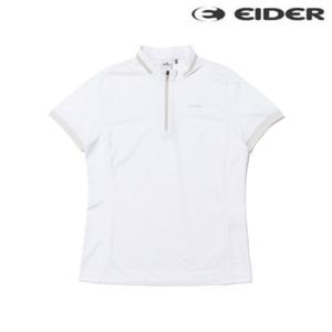 [아이더 (행사)]여성 와플 기능성 반팔 짚업 티셔츠 DWM23281-W2